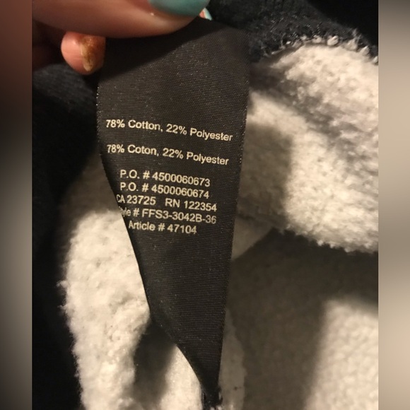 TNA Comfy Logo Hoodie With Kangaroo Pocket - Picture 4 of 4